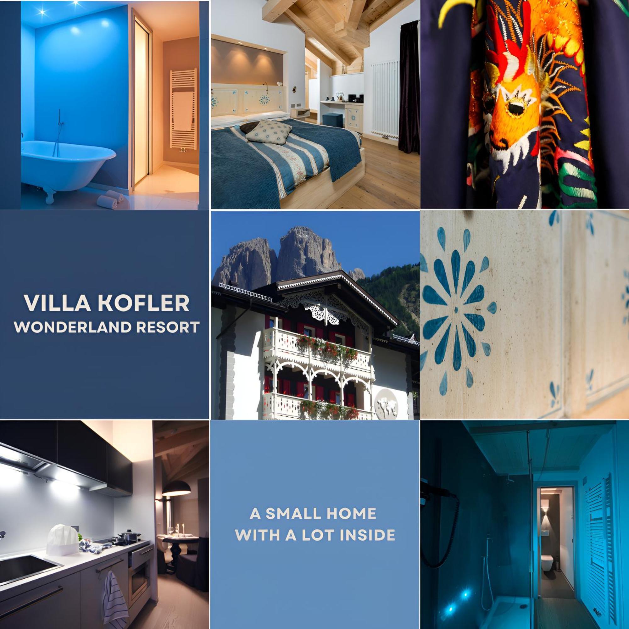 Villa Kofler Wonderland Resort Campitello di Fassa Exteriör bild